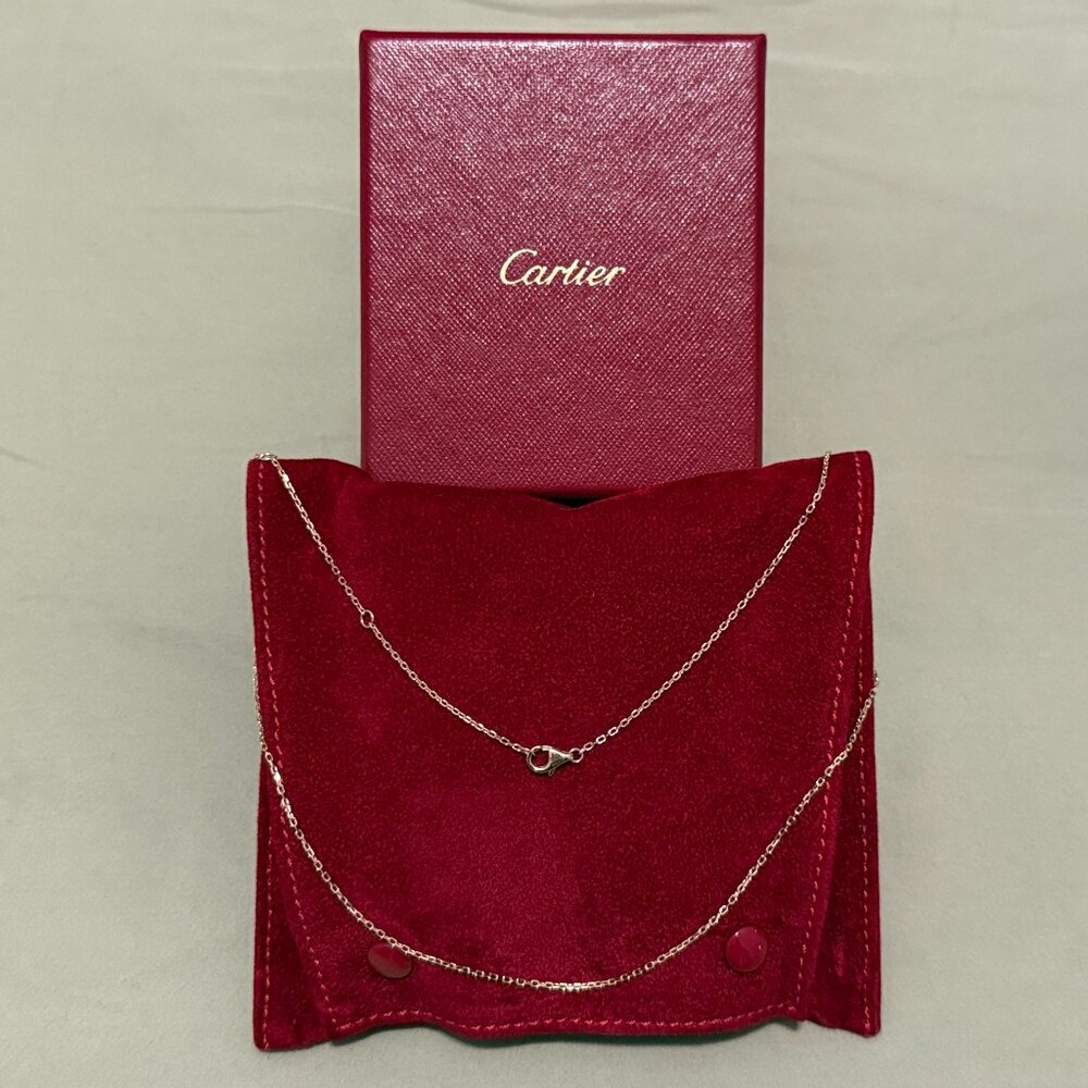 Rare CARTIER Adjustable 18k YG Necklace